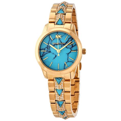 michael kors turquoise face watch ebay|Michael Kors turquoise face watch.